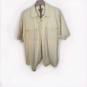 Men’s Brazos Premium Work Series Heavyweight 100% Cotton Shirt 2XL